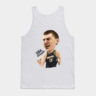 Nikola Jokic! NBA CHAMP and FINALS MVP Edition! Tank Top